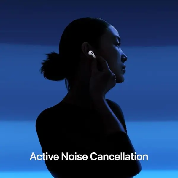 Apple AirPods 4 Wireless Earbuds, Bluetooth Headphones, with Active Noise Cancellation, Adaptive Audio, Transparency Mode, Personalized Spatial Audio, USB-C Charging Case,... - Image 3