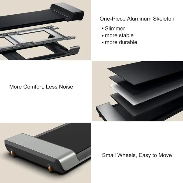 Big Summer Sale Limited Time Offer AED 99د.إ:KingSmith WalkingPad P1 Folding Treadmill Ultra Slim Electric Foldable Treadmill Smart Fold Walking Pad Portable Safety Non Holder... - Image 4