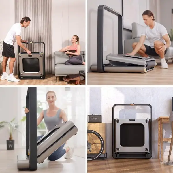 Big Summer Sale Limited Time Offer AED 99د.إ:KingSmith WalkingPad X21 Double-Fold Treadmill Smart Foldable Treadmill Walking and Running Machine Fitness Exercise Gym Alternative... - Image 6