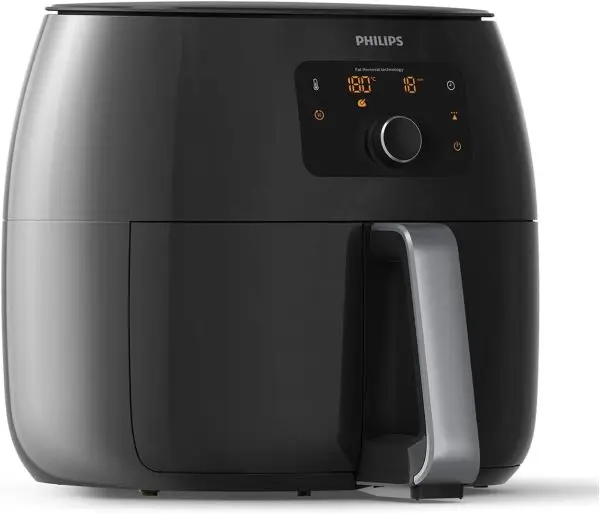 Celebrate with Us Anniversary Limited-Time & Limited-Quantity Deal AED د.إ99:Philips Premium Airfryer XXL with Fat Reduction Technology, 3 lb / 7-quart capacity, Rapid Air... - Image 2
