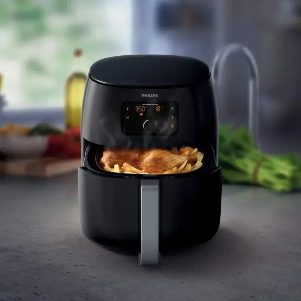 Celebrate with Us Anniversary Limited-Time & Limited-Quantity Deal AED د.إ99:Philips Premium Airfryer XXL with Fat Reduction Technology, 3 lb / 7-quart capacity, Rapid Air... - Image 5