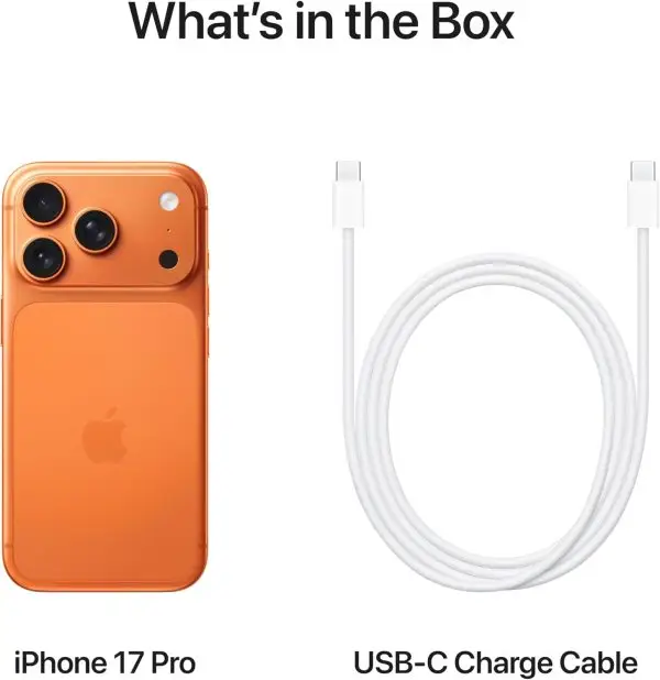 Limited benefits, first come first served:Apple iPhone 17 Pro 512 GB: 6.3-inch Display with ProMotion up to 120Hz, A19 Pro Chip, Breakthrough Battery Life, Pro Fusion Camera... - Image 5