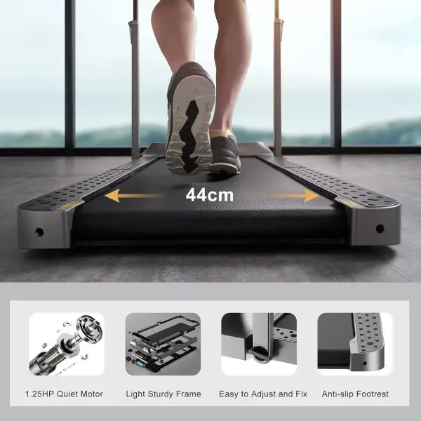 Limited-Time Sale for Summer Surprises AED 89د.إ:KingSmith WalkingPad R2 Foldable Treadmill Running and Walking 2 in 1 Walking Pad With Manual Automatic Non-Slip Small Portable... - Image 4