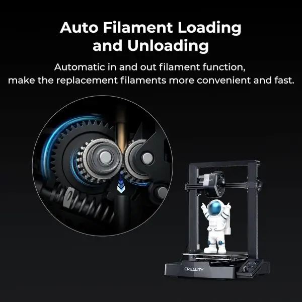 Limited-Time Sale for Summer Surprises AED 99د.إ:Creality Ender 3 V3 SE 3D Printer, 250mm/s Faster Print Speed CR Touch Auto Leveling Sprite Direct Extruder Dual Z-Axis Auto... - Image 6