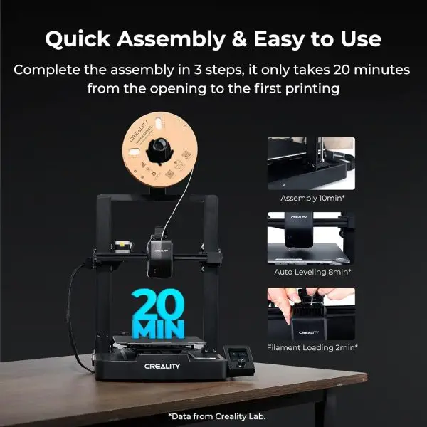 Limited-Time Sale for Summer Surprises AED 99د.إ:Creality Ender 3 V3 SE 3D Printer, 250mm/s Faster Print Speed CR Touch Auto Leveling Sprite Direct Extruder Dual Z-Axis Auto... - Image 7