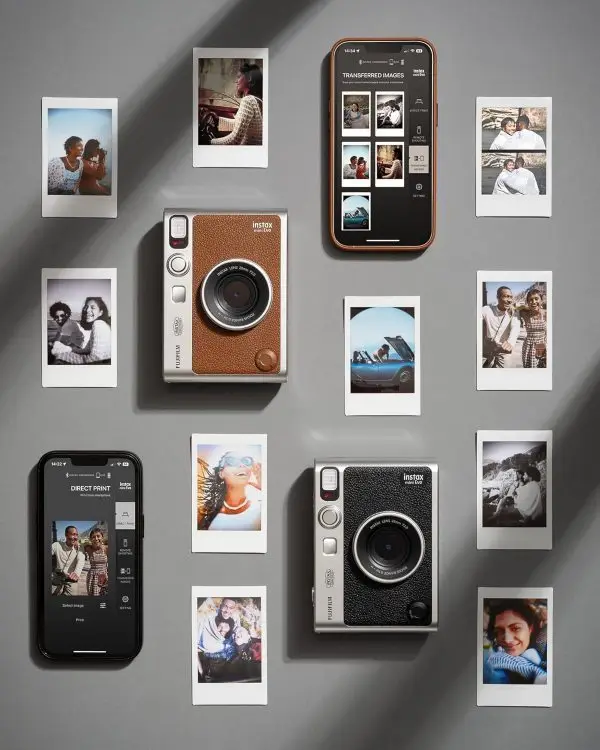 Limited-Time Sale for Summer Surprises AED 99د.إ:Fujifilm INSTAX Mini EVO Hybrid Instant Camera – Black (USB-C) | Instant Print with Digital Preview, Creative Modes & Built-In... - Image 6
