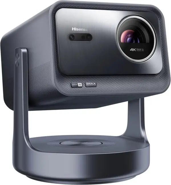 Limited-Time Sale for Summer Surprises AED 99د.إ :Hisense C2 Ultra 4K UHD Triple Color RGB Laser Portable Mini Projector, 65”~300", 3000 ANSI Lumens, 110% BT.2020 Wide Color... - Image 2