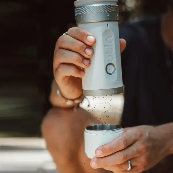 Limited-Time Sale for Summer Surprises AED 99د.إ:OutIn Fino Portable Electric Coffee Grinder,Adjustable Coffee Bean Grinder with 28 Precise Grind Setting,One-Button Burr Coffee... - Image 7