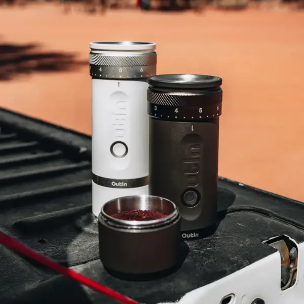Limited-Time Sale for Summer Surprises AED 99د.إ:OutIn Fino Portable Electric Coffee Grinder,Adjustable Coffee Bean Grinder with 28 Precise Grind Setting,One-Button Burr Coffee... - Image 8