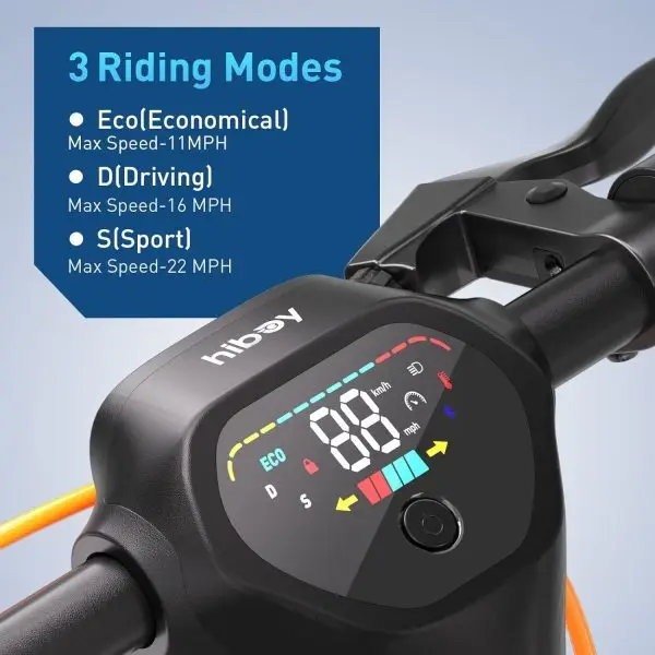 Summer Final Clearance Just AED 89د.إ:Hiboy MAX Pro Electric Scooter, 75KM Long Range, 35KM/H Power by 650W Motor, 27.94cm Pneumatic Tires, Split Hub Design, Dual Suspension,... - Image 4