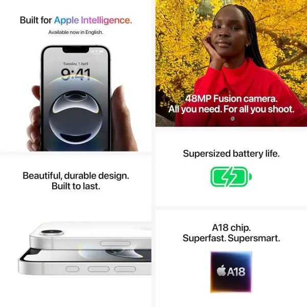 Summer Final Clearance Just AED 99د.إ:Apple iPhone 16e (512 GB) - Image 5