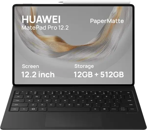 Summer Final Clearance Just AED 99د.إ:HUAWEI MatePad Pro 12.2-Inch PaperMatte Tendem OLED Tablet 12GB+512GB WiFi Inbox with Keyboard+M-Pencil 3rd Gen, Free Gifts, Life time Free... - Image 3