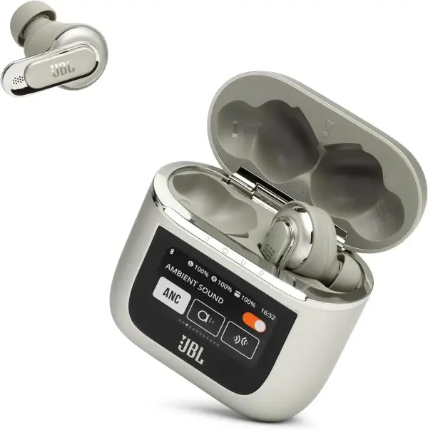 While Stocks Last:JBL Tour Pro 2 - True Wireless Noise Cancelling Earbuds with Smart Charging Case, 6-mic Perfect Calls with Voice Control, Up to 40hrs of Playtime, Immersive... - Image 2