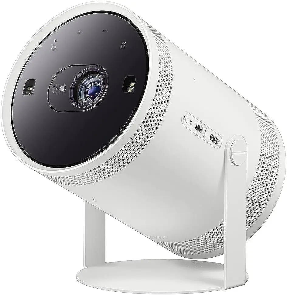 While Stocks Last:SAMSUNG 30" - 100" The Freestyle FHD HDR Smart Portable Projector for Indoor and Outdoor Home Theater, Big Screen Experience with Premium 360 Sound w/ Alexa...
