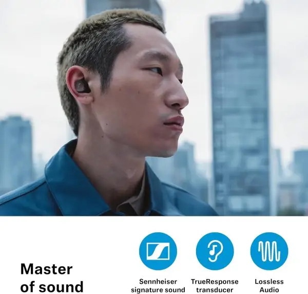 While Stocks Last:Sennheiser MOMENTUM True Wireless 4 - Smart Earbuds With Bluetooth 5.4, Crystal-Clear Sound, Comfortable Design, 30-Hour Battery Life, Adaptive ANC - Image 8